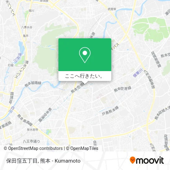 保田窪五丁目地図
