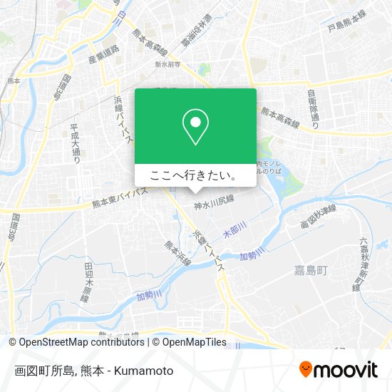 画図町所島地図