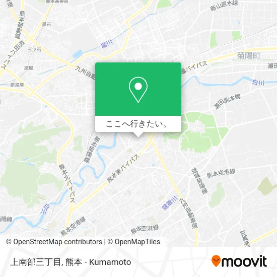 上南部三丁目地図