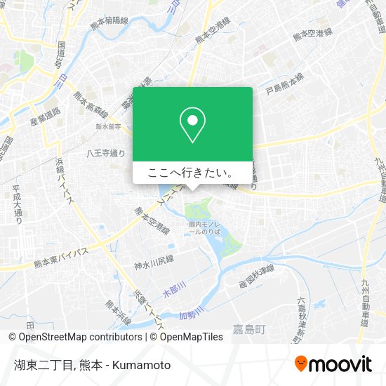湖東二丁目地図