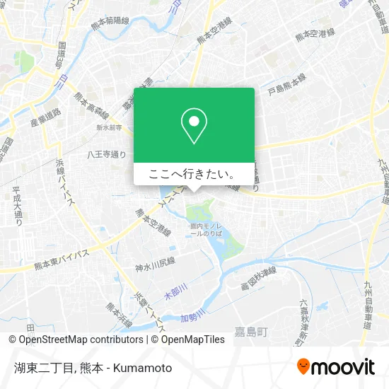 湖東二丁目地図