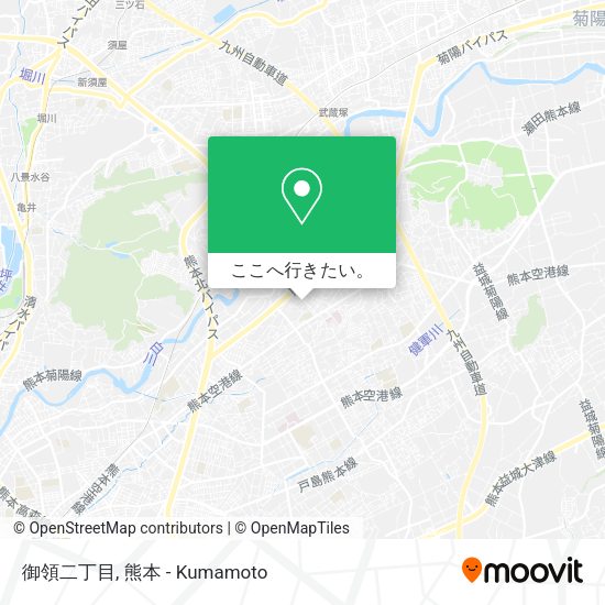 御領二丁目地図