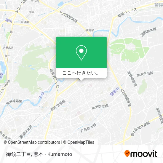 御領二丁目地図