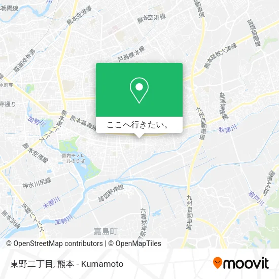 東野二丁目地図