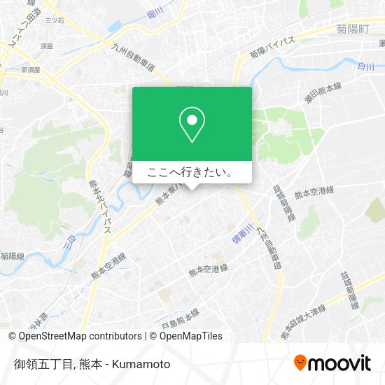御領五丁目地図