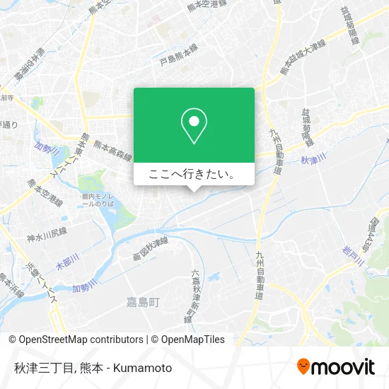 秋津三丁目地図