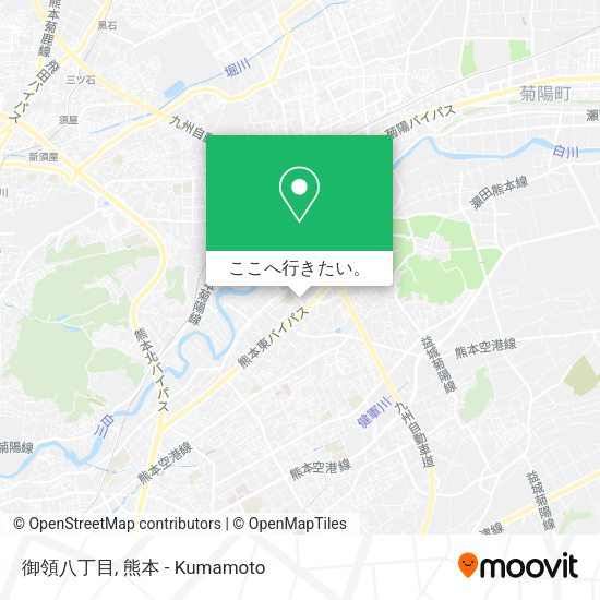 御領八丁目地図