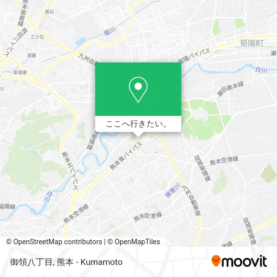 御領八丁目地図