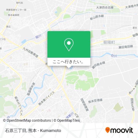 石原三丁目地図