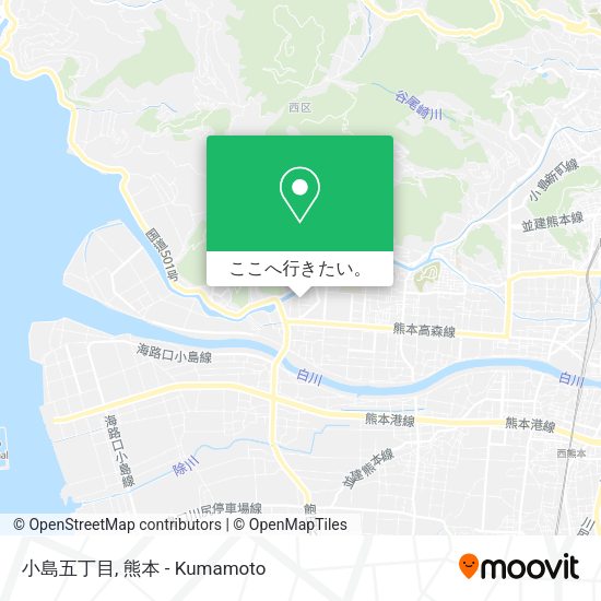 小島五丁目地図