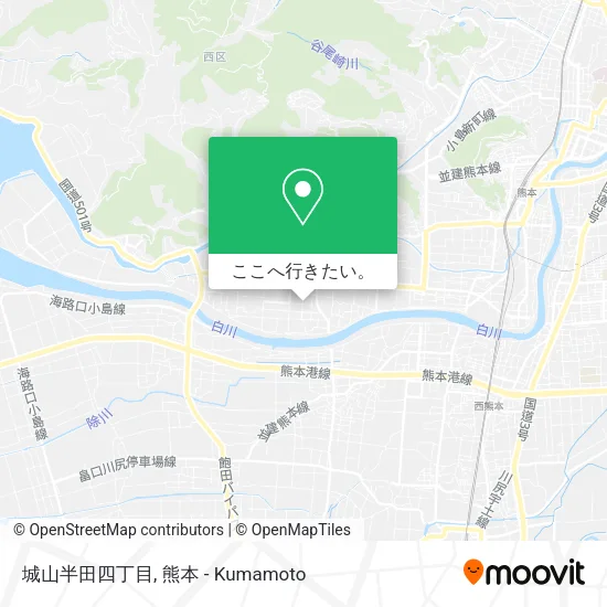 城山半田四丁目地図