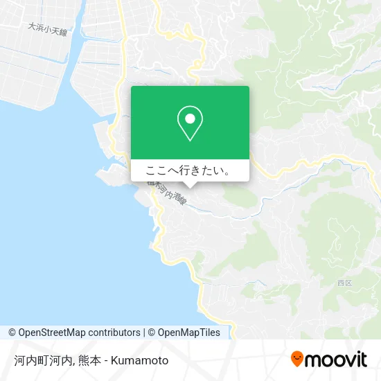 河内町河内地図