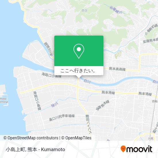 小島上町地図