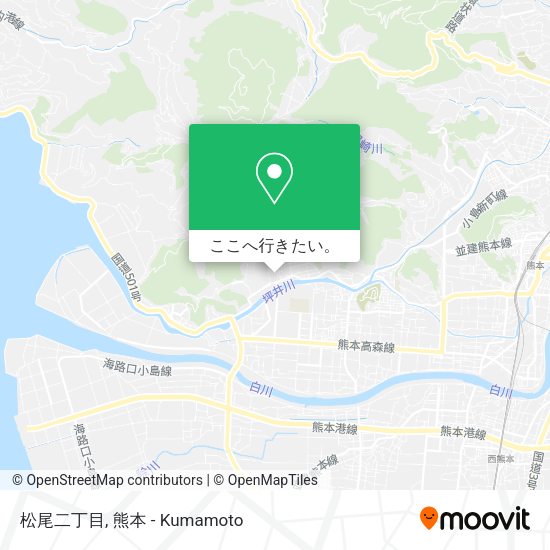 松尾二丁目地図