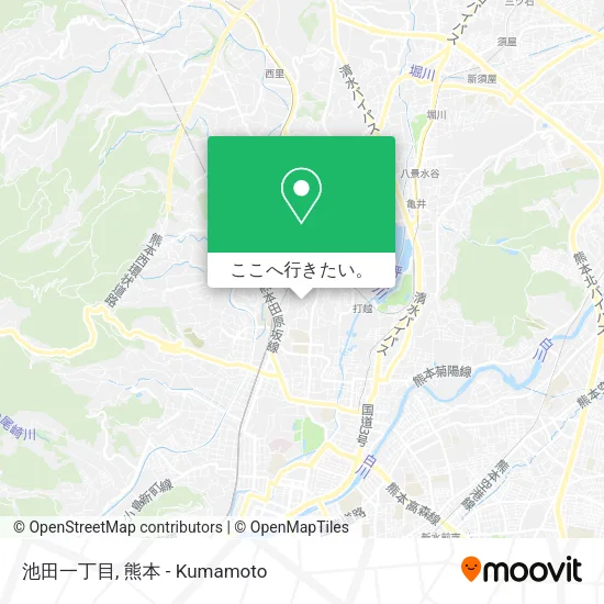 池田一丁目地図