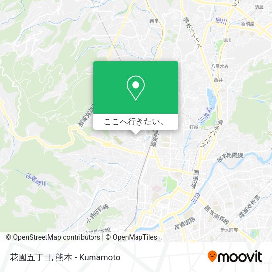 花園五丁目地図