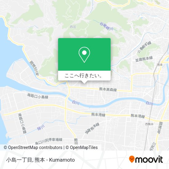 小島一丁目地図