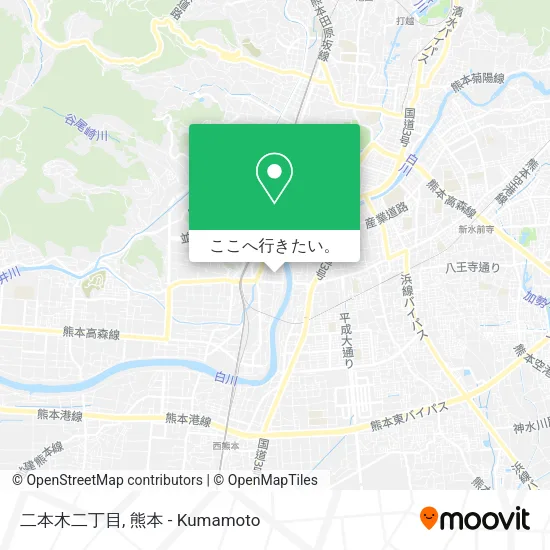 二本木二丁目地図