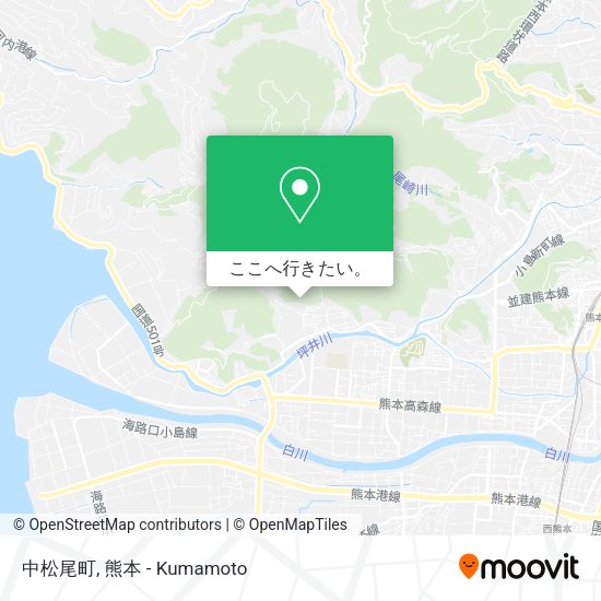 中松尾町地図
