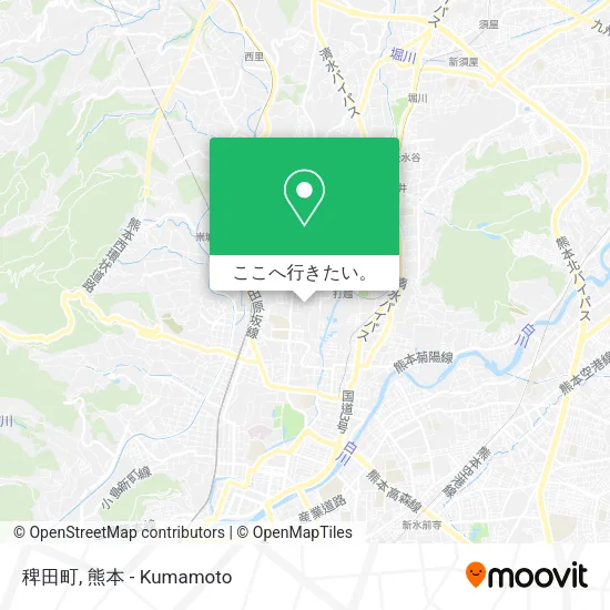 稗田町地図