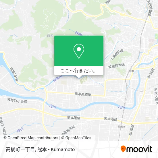 高橋町一丁目地図