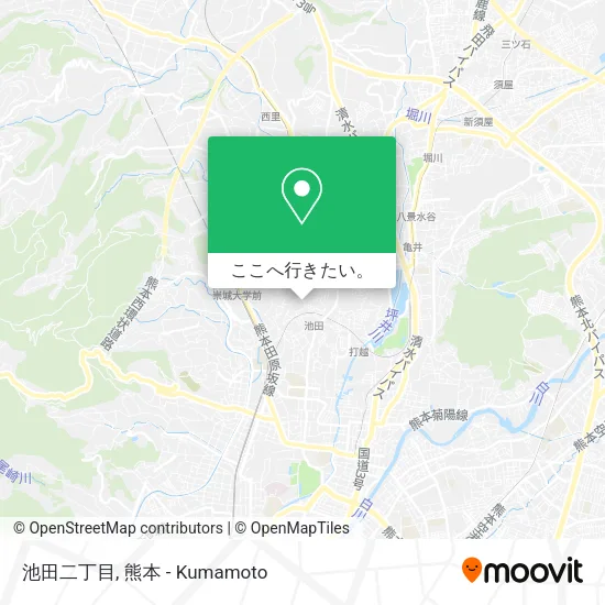 池田二丁目地図