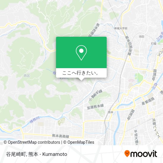 谷尾崎町地図