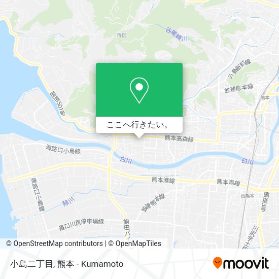 小島二丁目地図
