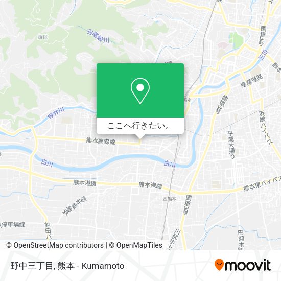 野中三丁目地図