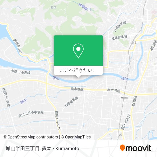 城山半田三丁目地図