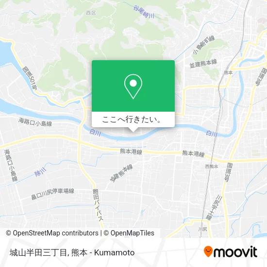 城山半田三丁目地図