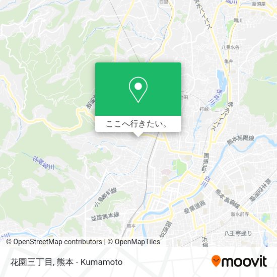 花園三丁目地図
