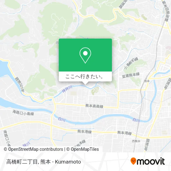 高橋町二丁目地図