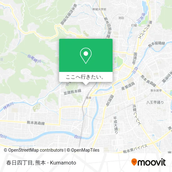春日四丁目地図