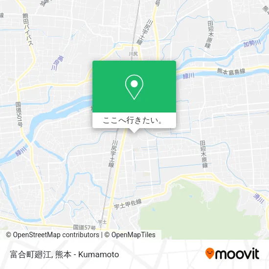 富合町廻江地図