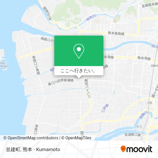 並建町地図