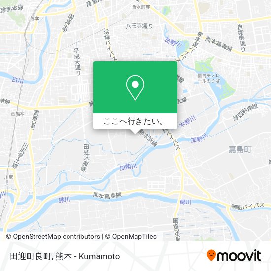 田迎町良町地図