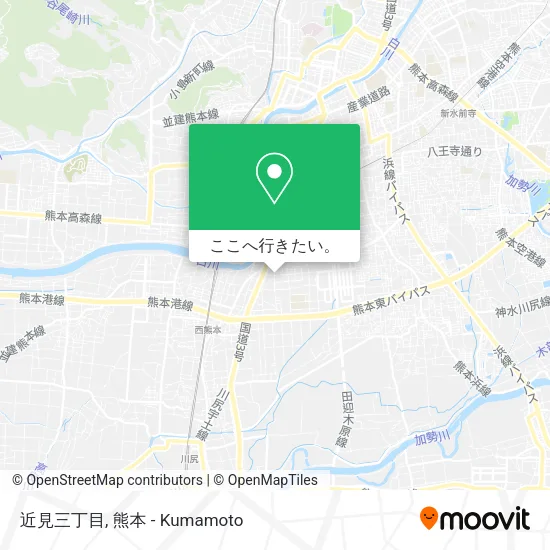 近見三丁目地図