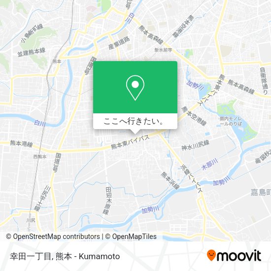 幸田一丁目地図