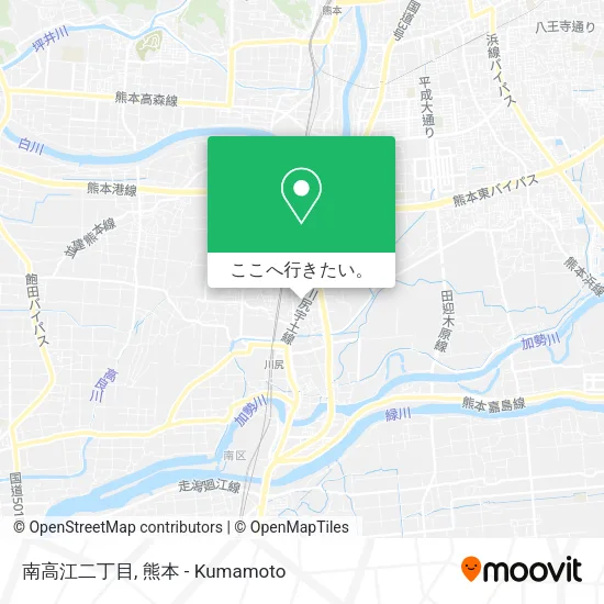 南高江二丁目地図