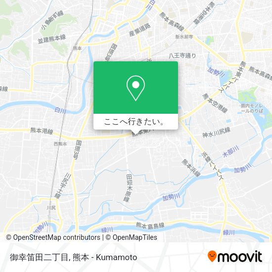 御幸笛田二丁目地図