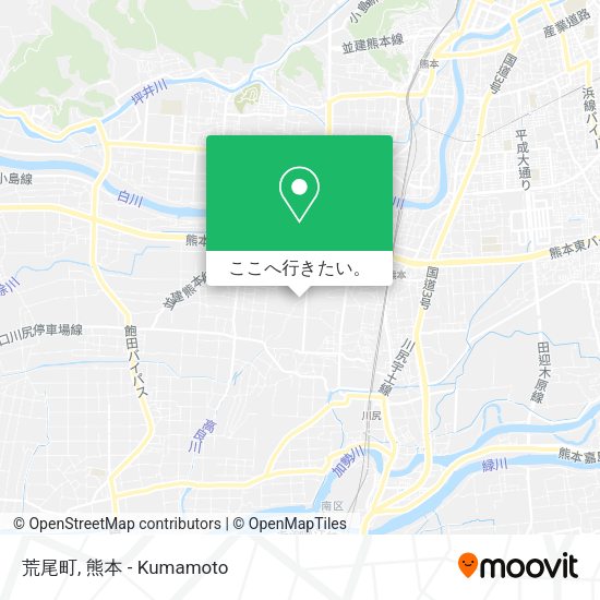 荒尾町地図