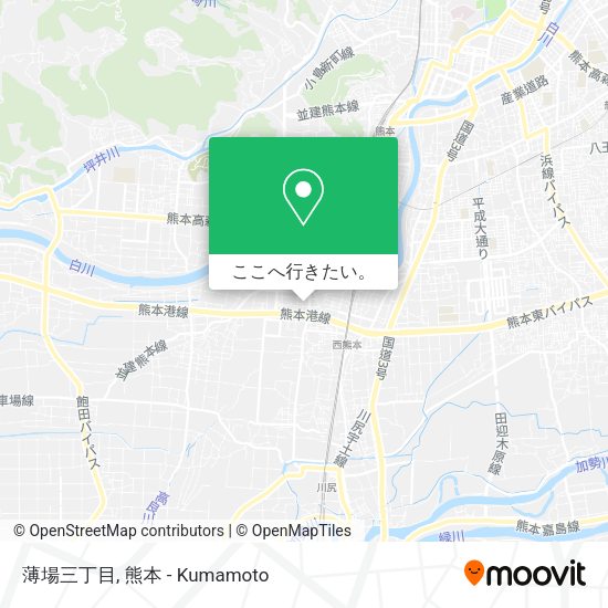 薄場三丁目地図