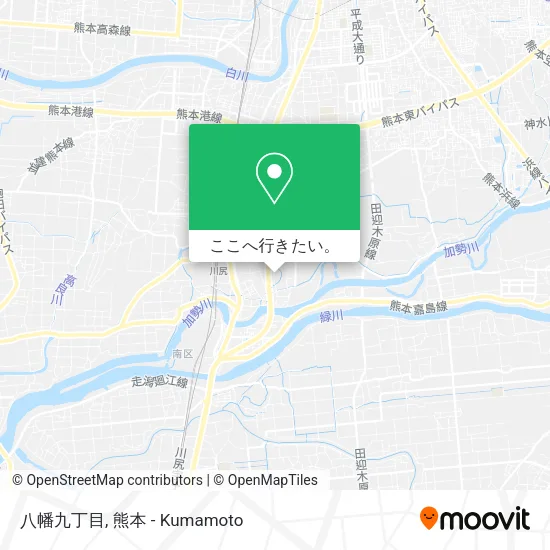 八幡九丁目地図