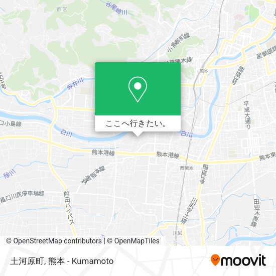 土河原町地図