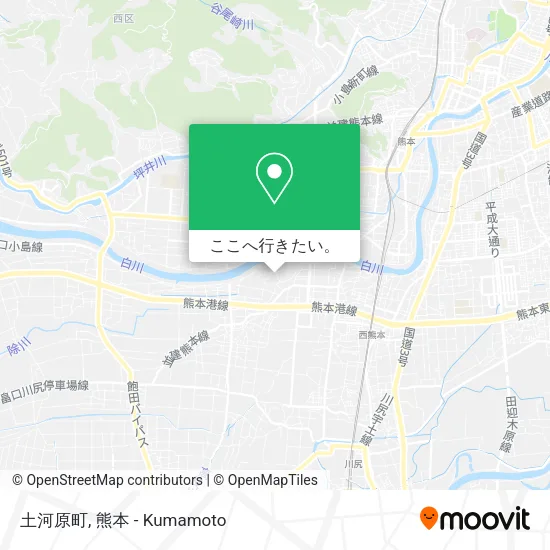 土河原町地図