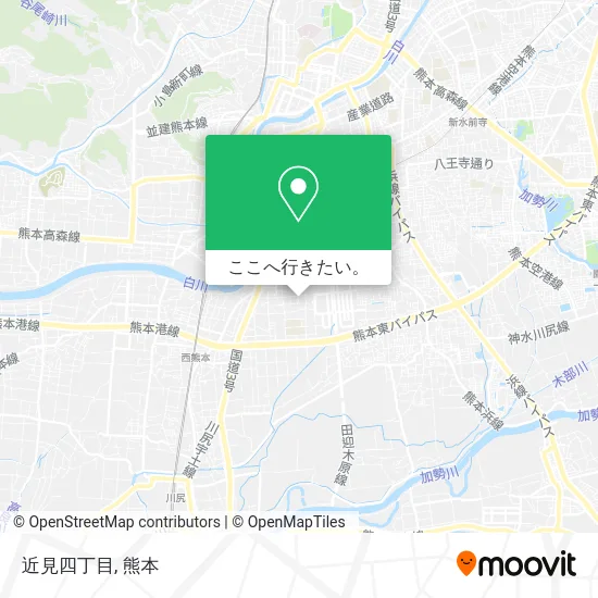 近見四丁目地図