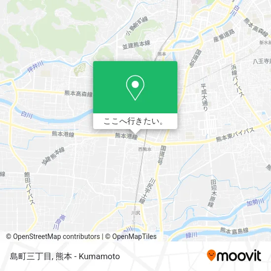 島町三丁目地図