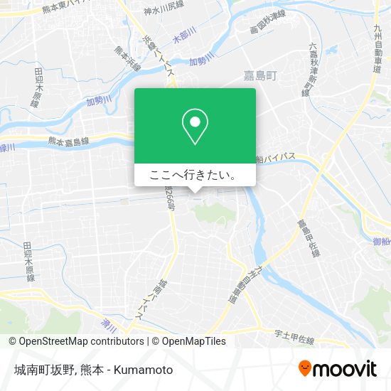 城南町坂野地図