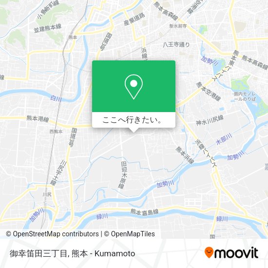御幸笛田三丁目地図